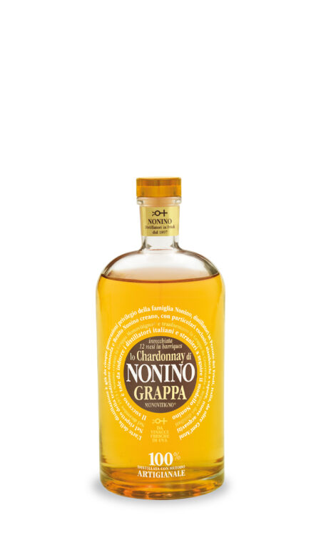 Grappa Nonino Monovitigno Chardonnay invecchiata 12 mesi in barriques