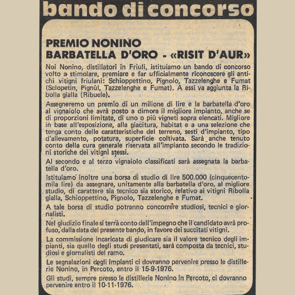 Premio Nonino Risit D'aur