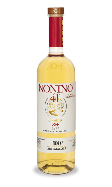 Grappa Nonino 41° in barriques 12 mesi