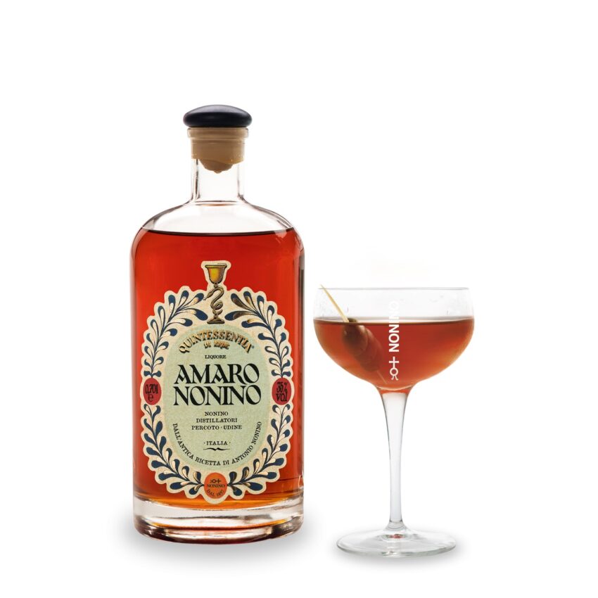 Catcher in the rye , il twist del Manhattan con Amaro Nonino creato al Bar le Lion