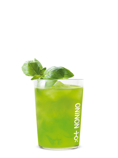 Grappa Basil Smash, ein Twist des Gin Basil Smash mit Nonino Grappa