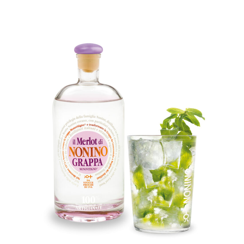 Merlot Mojito, Mojito con Grappa Nonino