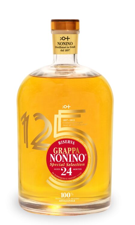 Grappa Nonino Vendemmia Riserva 24 mesi 125 years Special Selection