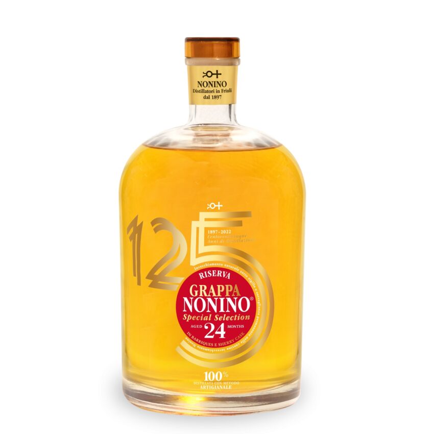 Grappa Nonino Vendemmia Riserva 24 mesi 125 years Special Selection
