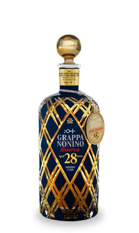 Grappa Nonino Gran Riserva Aged 28 Years in Sherry Cask