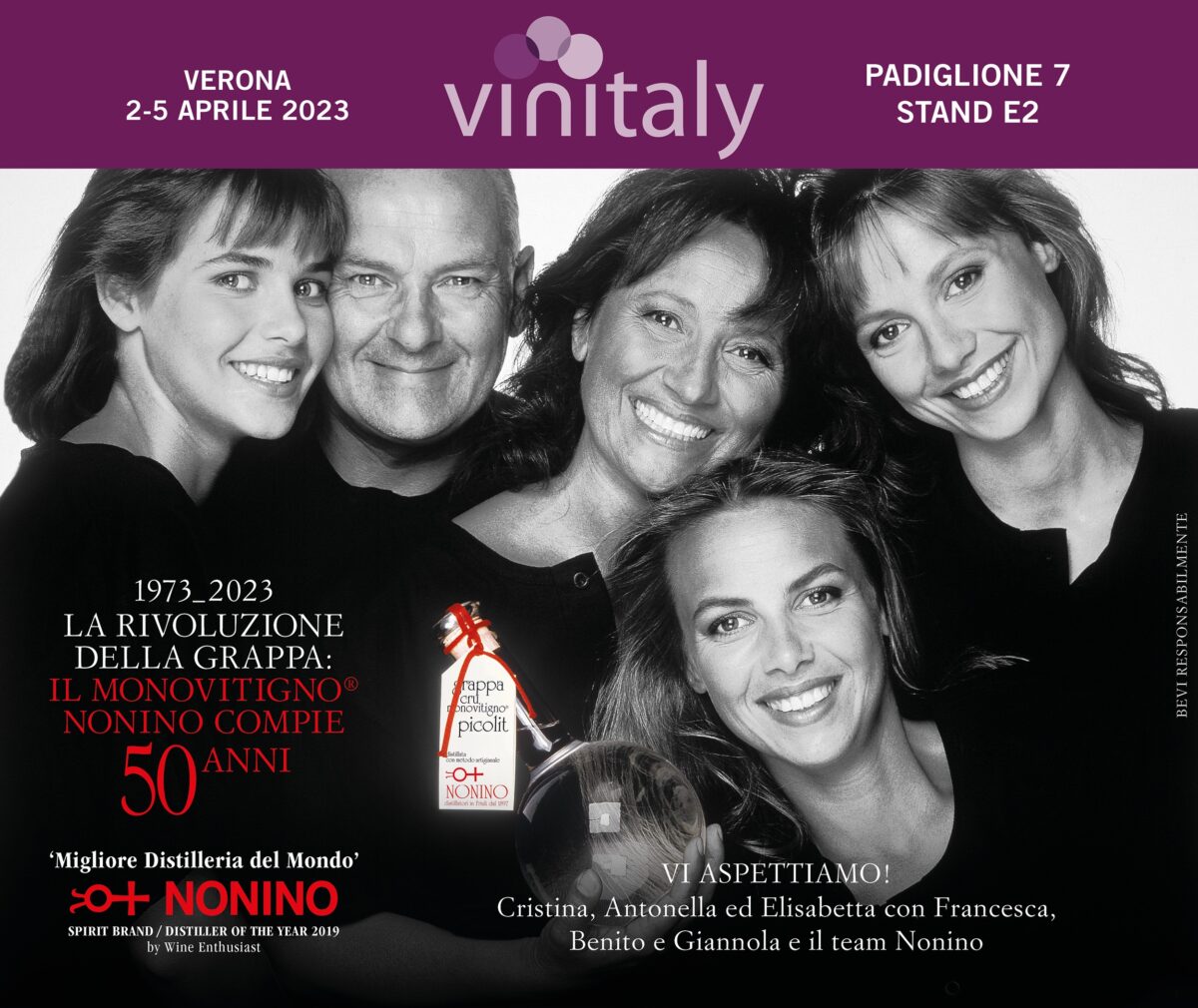 Grappa Nonino al Vinitaly 2023