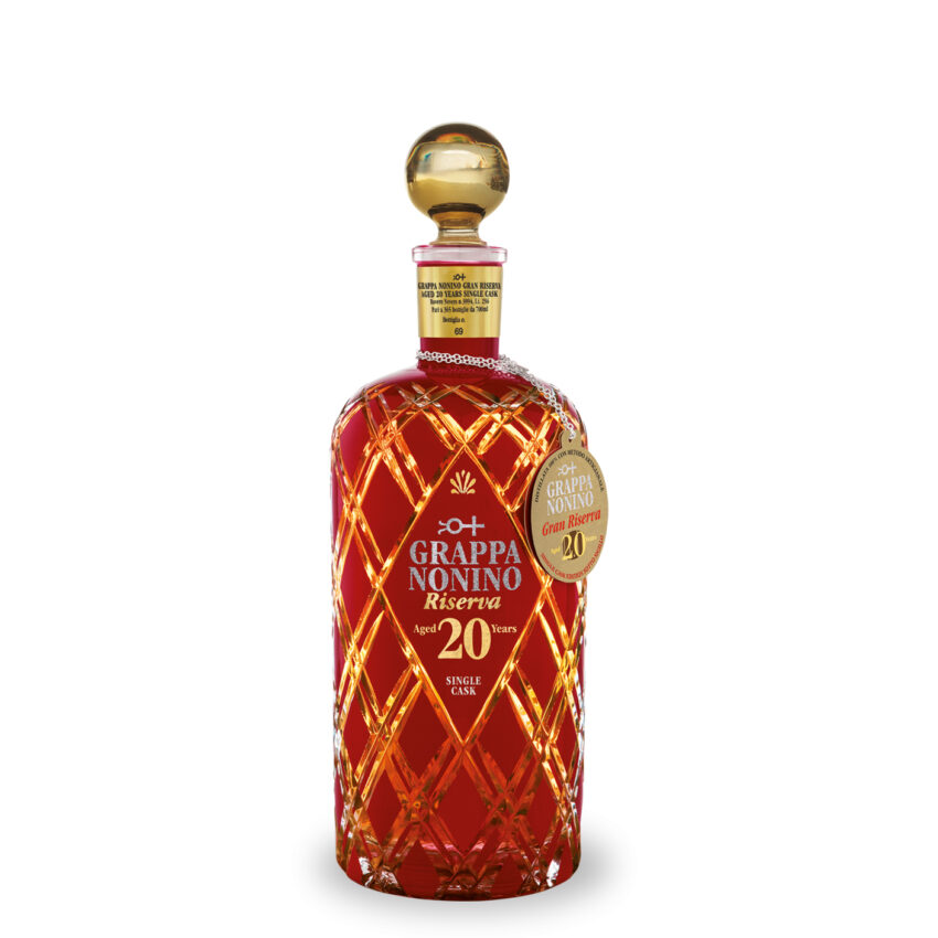 Grappa Nonino Gran Riserva aged 20 years single cask